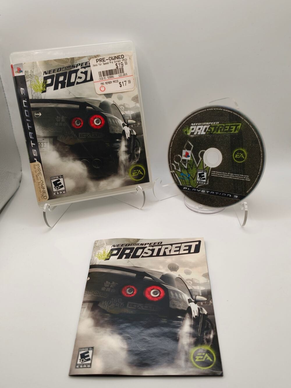 Need for Speed ProStreet (PS3) CIB Complete W/ Manual